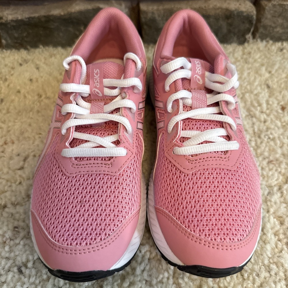 NWOT ASICS Gel-Contend 8 Womens Size 4.5 Pink Rave Pure Silver Running Shoes